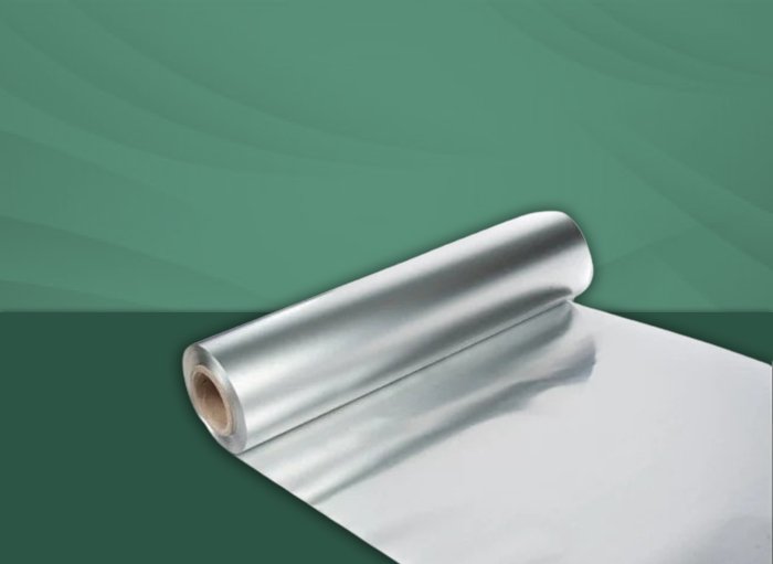 Double-side-foil-non-woven-insulation-material